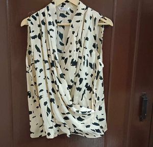 Beige Layered Top