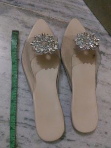 Transperant Belly /Flats For Women