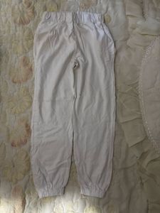White Jogger Pants