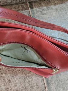Red &#34;Lavie&#34; Sling Bag For Women
