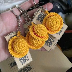 Luffy Hat Keychain