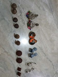 Bracelet Necklace Earrings Set