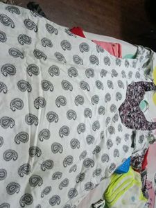 Pure Cotton Aline Kurta With Lining