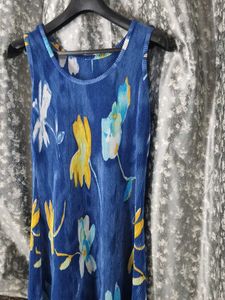 Blue Floral Sundress