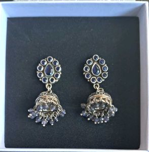 Jhumka Earrings Silver