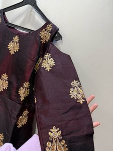 Beautiful Cutout Sleeves Gown