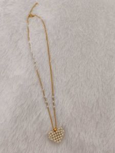 Pearl Heart Necklace 💖