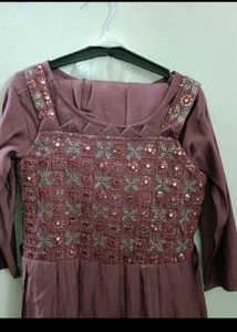 Elegant Ethnic Kurta &amp; Bottom Set