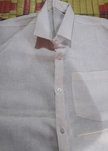 Classic White Linen Shirt
