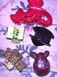Hair Claw Clips - 5 Piece Set