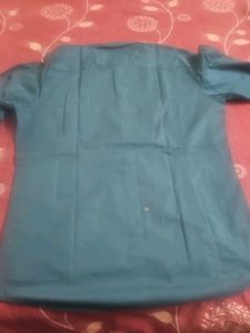 Band Collar Button Down Shirt