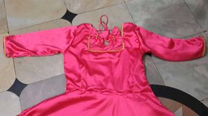 satin anarkali soft