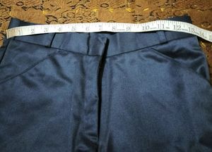 Navy Blue Formal Pants For Women
