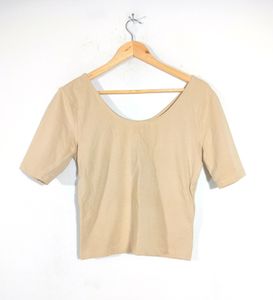 Beige Crop Tops (Women&#39;s)