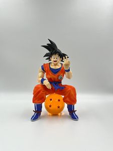 Goku Action Figure With Big Dragon Ball 20 Cm