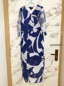 Abstract Print Dress