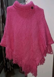 Pink shrug