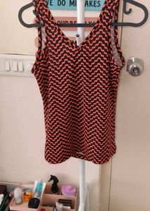 Patterned Tank Top