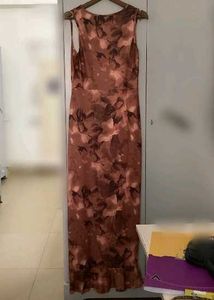 Shein sleeveless Tie and dye print maxi  dredd