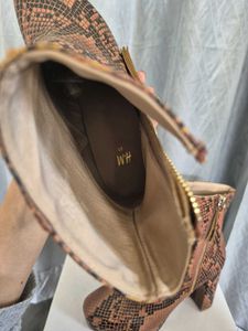 H&amp;M Snakeprint Boots
