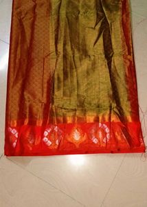 Multi Colour Kora Muslin Saree