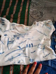 Girls Denim Outfit