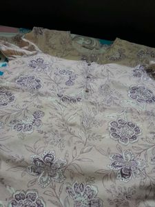 Floral Print Kurta