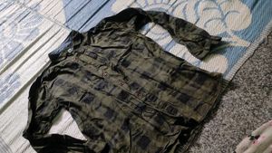 Men&#39;s Stylish Grey Patterned Casual Shirt