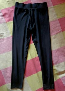 HRX Black Active Wear Gym Leggings