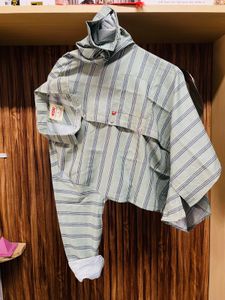 Striped Button-Down Shirt Bundle