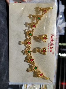 necklace with earrings