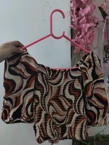 Trendy Korean Crop Top