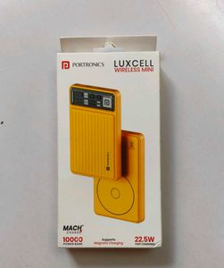 Portronics Luxcell Mini Wireless Power Bank