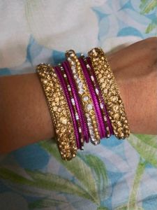 Sparkling Bangle Set