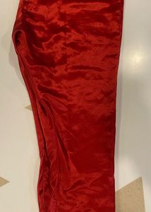 Heavy Work Red Party wear Salwar Suit