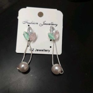 Elegant Pearl Drop Earrings