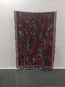 Floral Paisley Pashmina Shawl