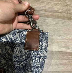 Sakroots Blue Floral Crossbody Bag