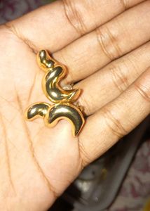 Gold Statement Earrings
