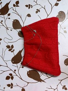 Red Knitted bag