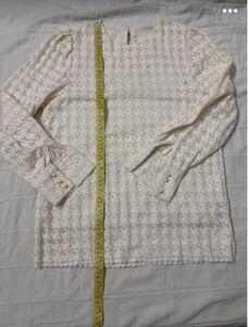 Houndstooth Print Top