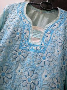 Chikenkari Kurta