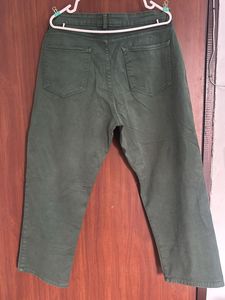 Forever 21 Green Chinos