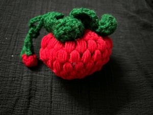Crochet 🧶 Strawberry 🍓Coin Pouch And Potli Bag👜