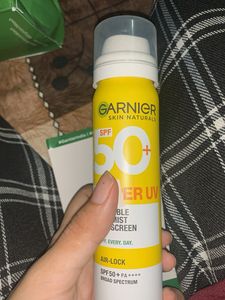 Garnier SPF 50 Sunscreen