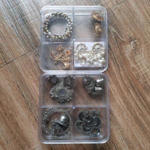 Pack Of 4 Jewelry/ Makeup Organisers