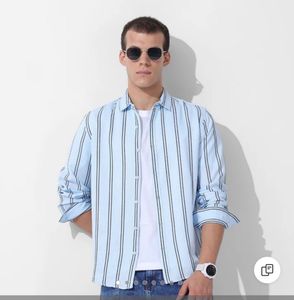 Striped Blue Cobb Shirt