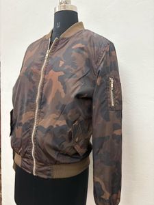 Camo Bomber Jacket