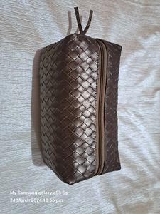 Myglamm Braided Effect Makeup Vanity Pouch 👝