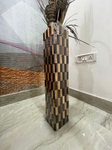Decorative Wooden Vase